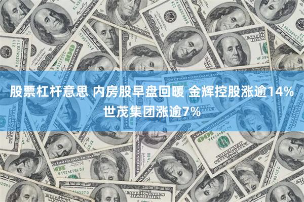 股票杠杆意思 内房股早盘回暖 金辉控股涨逾14%世茂集团涨逾7%