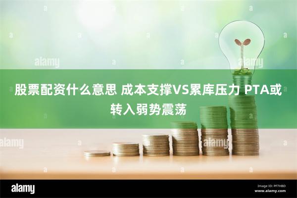 股票配资什么意思 成本支撑VS累库压力 PTA或转入弱势震荡