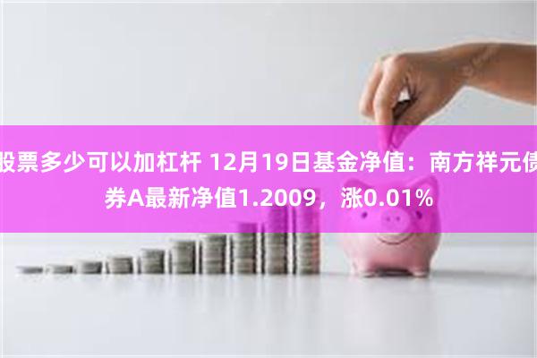 股票多少可以加杠杆 12月19日基金净值：南方祥元债券A最新净值1.2009，涨0.01%